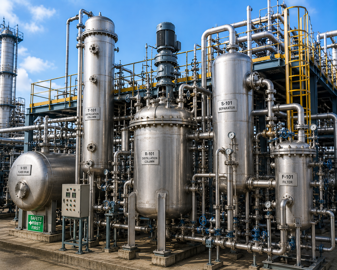 Process Equipment Erection